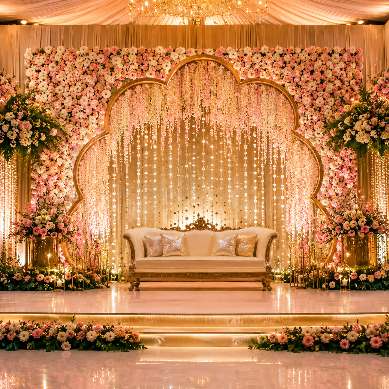 Reception Stage Decoration